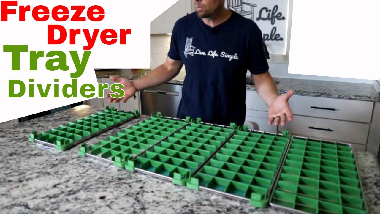 Freeze Dryer Tray Dividers for Harvest Right trays (select your size below)