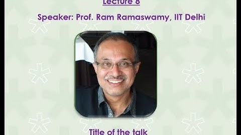 RUSA 2 0 Sponsored Lecture VIII - Generalized Synchrony