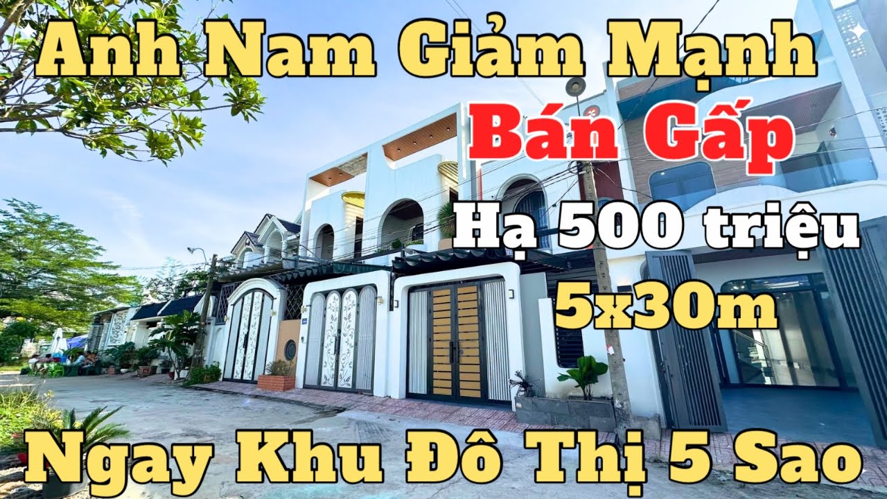 Anh Nam Giảm Mạnh Bán Gấp Nhà 5x30m Sổ Hồng Riêng Rẻ Ngỡ Ngàng Ngay Khu Đô Thị 5 Sao còn giảm thêm
