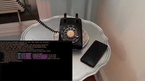 Old rotary phone on VoIP