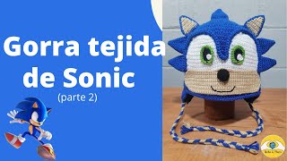 Sonic knitted hat, Part II 🧶