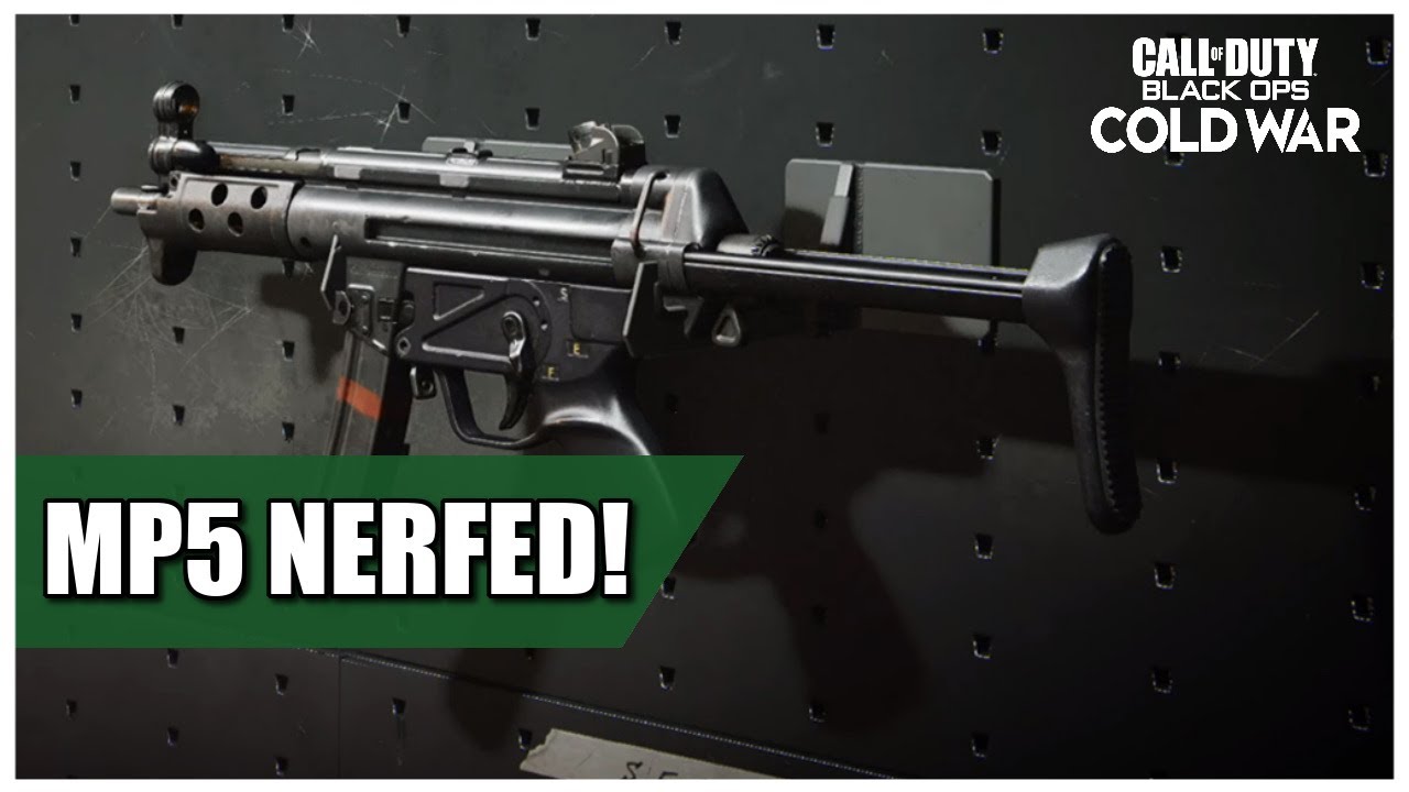 Treyarch Nerfed The MP5! | Black Ops Cold War