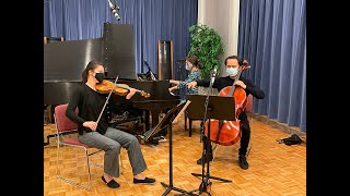 NAVO Live at Kansas Public Radio 102221   Debussy's Trio for Violin, Cello and Piano