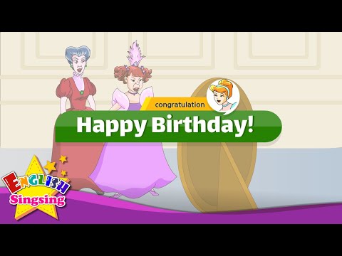 Cinderella - Happy birthday! This is for you (Congratulation) - famous story for Kids