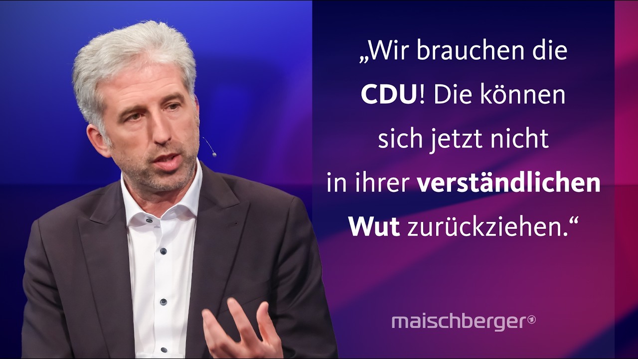 Boris Palmer und Dietmar Bartsch über das Ergebnis der Wahl in Baden-Württemberg | maischberger