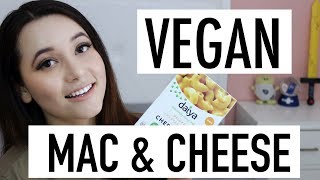 MAC AND CHEESE TASTE TEST (VEGAN AND GLUTEN FREE)| AmyCrouton