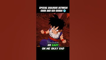Special Dialogue Between Goku And Kid Gohan 🤯 #crashout #gohan #sparkingzero #dragonballz #dbz