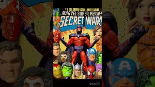 Secret Wars! #marvel #actionfigures #collection #marvellegends #secretwars #hulk #spiderman