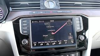 das neue VW Passat 8 Infotainment System Navigation - Die Sprachsteuerung (Discover Pro)