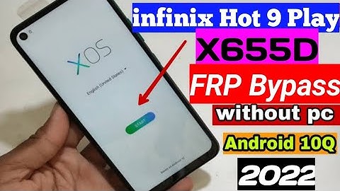 Infinix Hot 9 Play Frp Bypass Without Pc100% || Infinix x680 Frp/Google Account Bypass