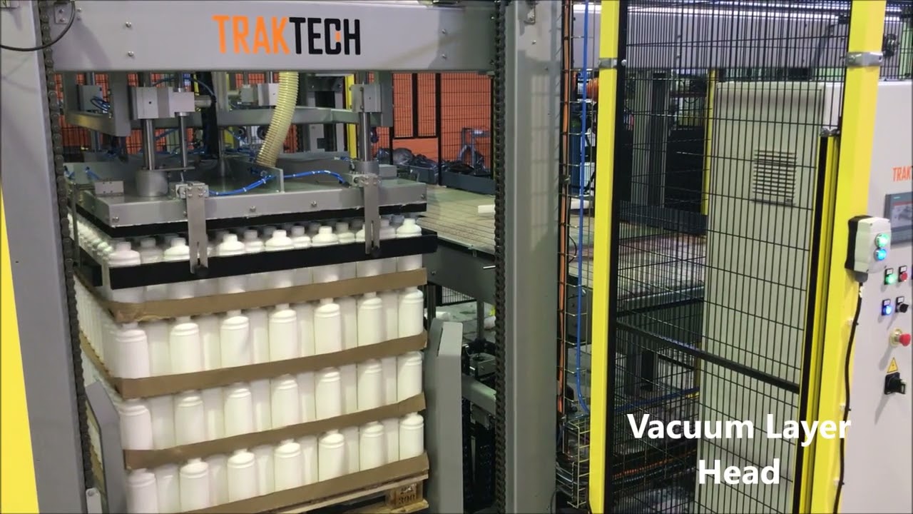 Layer Depalletizer (Bottles, Cups, Jars)