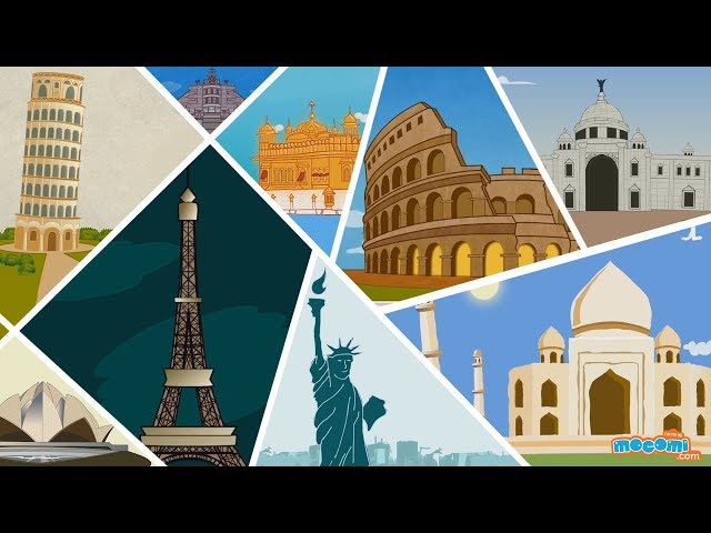 15 Famous Monuments Around The World - Fun Facts Video | Kids Education by Mocomi class=