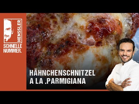 Schnelles Hähnchenschnitzel à la Parmigiana-Rezept von Steffen Henssler