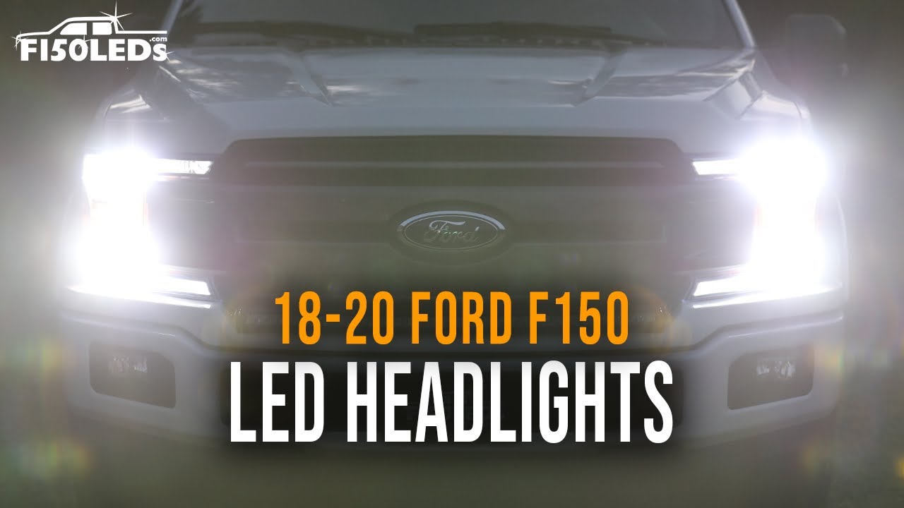 How to install 2018-20 Ford F150 LED Headlights - Replacing factory