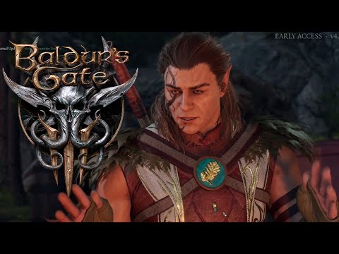 Asking Druid Halsin to Remove Mindflayer Parasite | Baldur's Gate 3