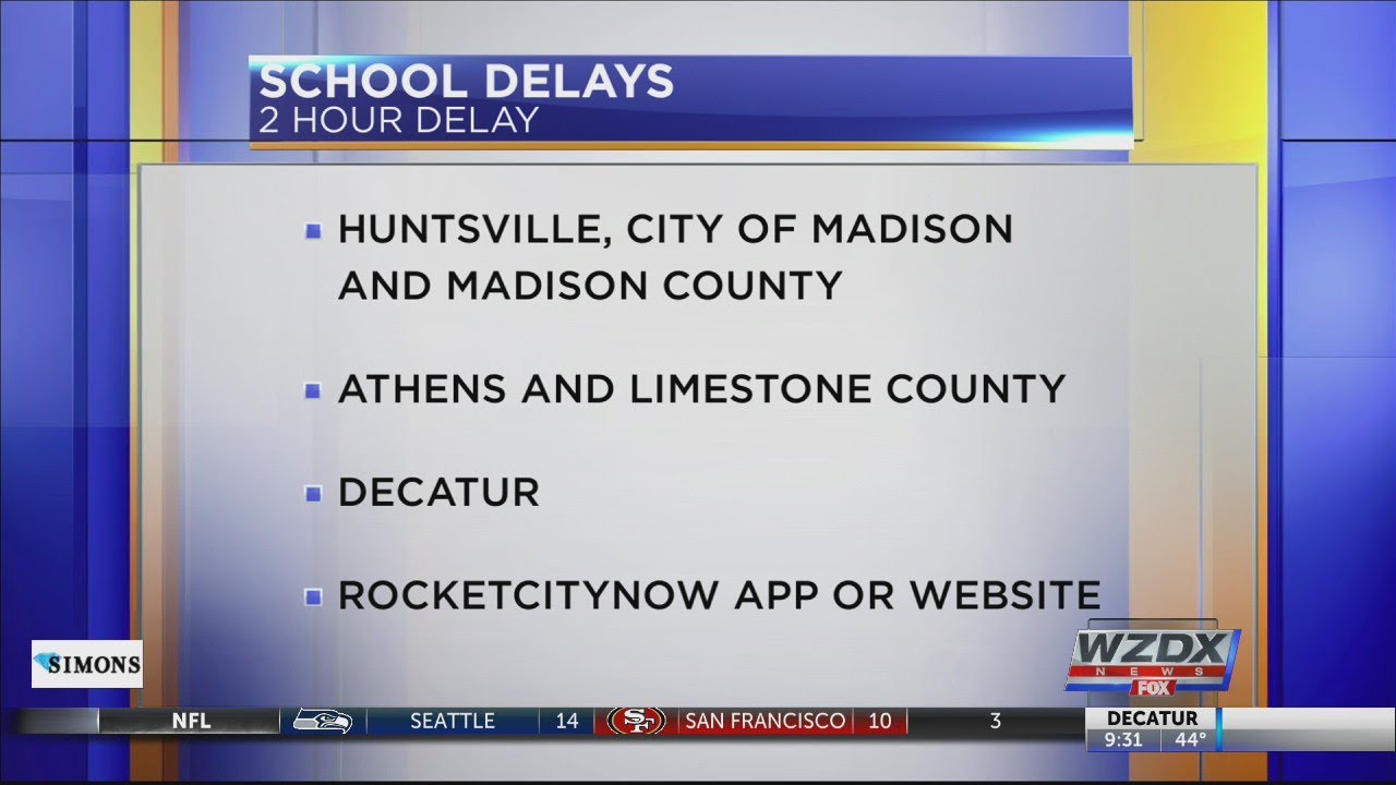 school cancellations and delays