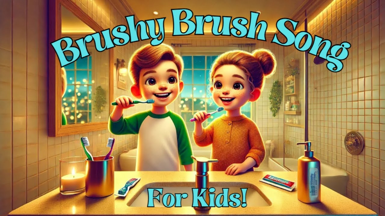 Brush Your Teeth Song | Fun Tooth Brushing Song For Kids! 🦷 - YouTube