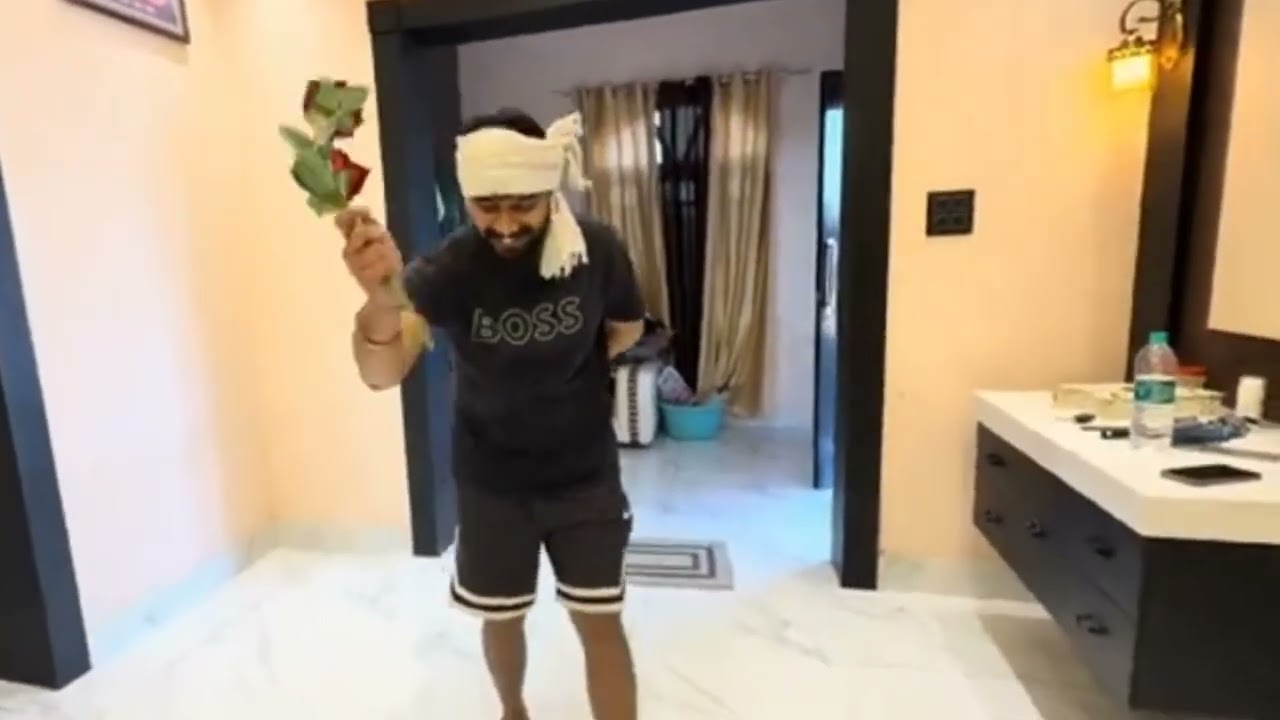 Surprise for Komal🤣🤣🤣🤣 #manishoker #gopishoker