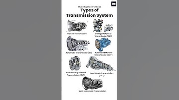 Types of Transmission System, Manual, IMT, AT, AMT, CVT, DCT #transmission #car #shorts #short