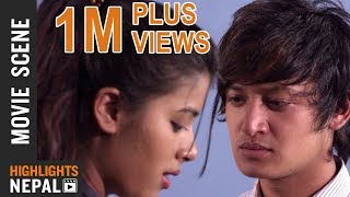 I Want To See It New Nepali Movie Aadha Page Scene 2016 Salon Basnet, Rista Basnet