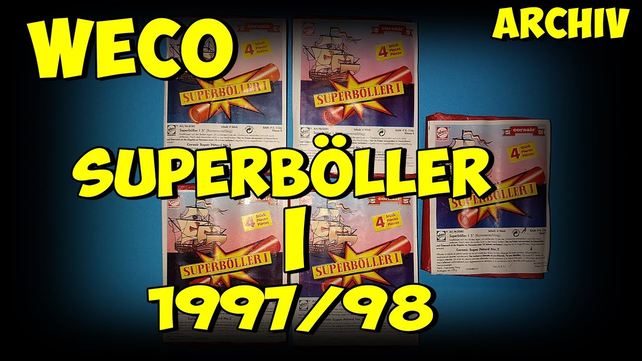 [ARCHIV] Weco Superböller I aus 1997/1998 Altes Warenzeichen
