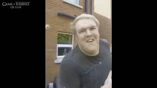 Hodor's audition tape | Game of Thrones