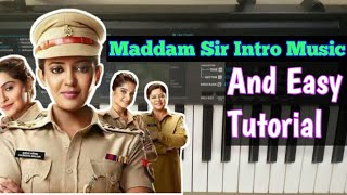 Maddam Sir intro music on piano|Maddam sir Theme song on piano|Maddam sir theme song piano tutorial