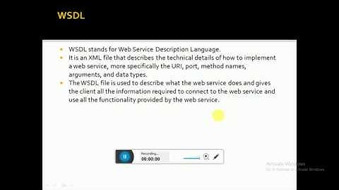 SOAP Web Services Lesson 7 | WSDL in SOAP Web Service