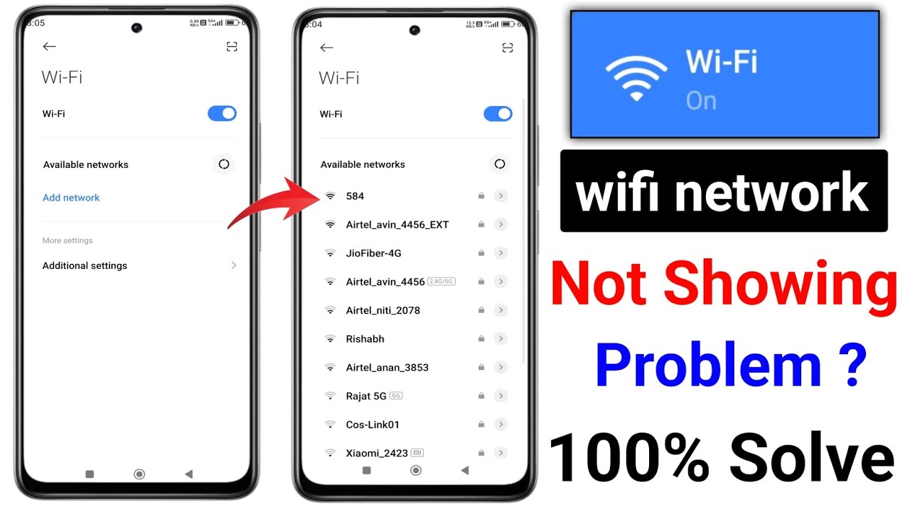 solved wifi network name not showing issue on android | how to fix wifi ...