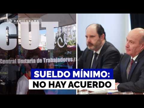 Negociaciones por sueldo mínimo: CUT y Ejecutivo no alcanzan acuerdo en quinta mesa