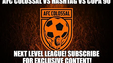 INTRODUCING AFC COLOSSAL of the Next Level League ...