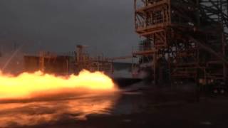 Saturn V F-1 Engine Gas Generator Blazes Back To Life