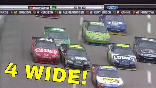 4 WIDE! OH NO NO NO! 4 WIDE! OH NO NO NO!