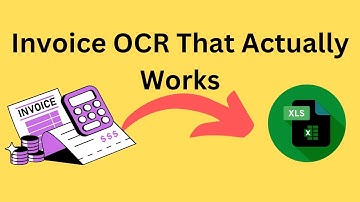 Invoice OCR in 30 Seconds: Extract Invoice Data Automatically to Excel (Best Way)