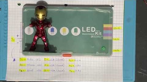Simple (Basic) Multiple LED Parallel circuit for Projects or Cosplay Builds