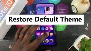 How To Restore Default Theme On Xiaomi Redmi Note 10 Pro screenshot 5