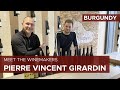 Meet the winemakers interview with pierrevincent girardin at the winery in burgundy