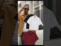 Kinwoo Casual Summer Shirt Loose Fit Men's DropShoulder Shirt Boxy Crop Polo Shirt For Men