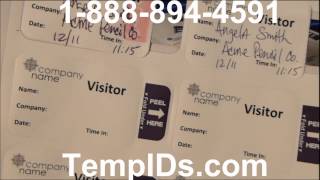 Expiring Labels Sheet for Laser Printers Visitor Name Tags Secure Badges