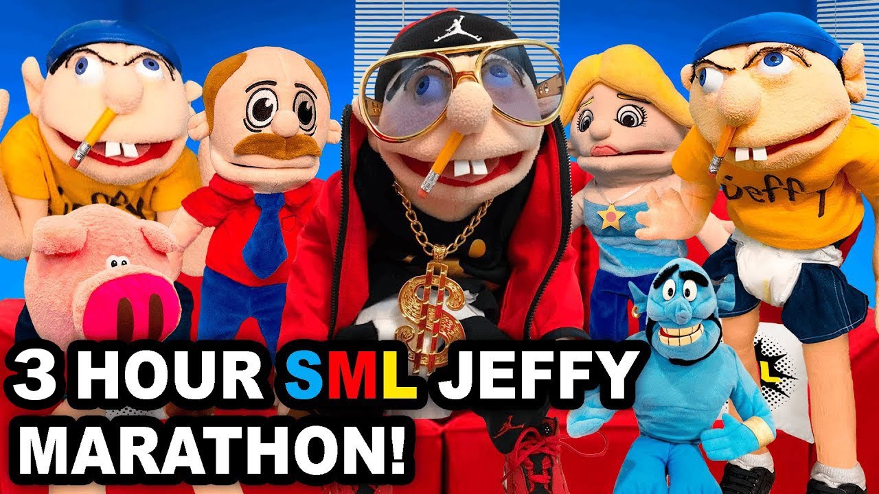 3   HOUR SML MOST VIEWED JEFFY VIDEOS MARATHON !!! Best Jeffy Moments!