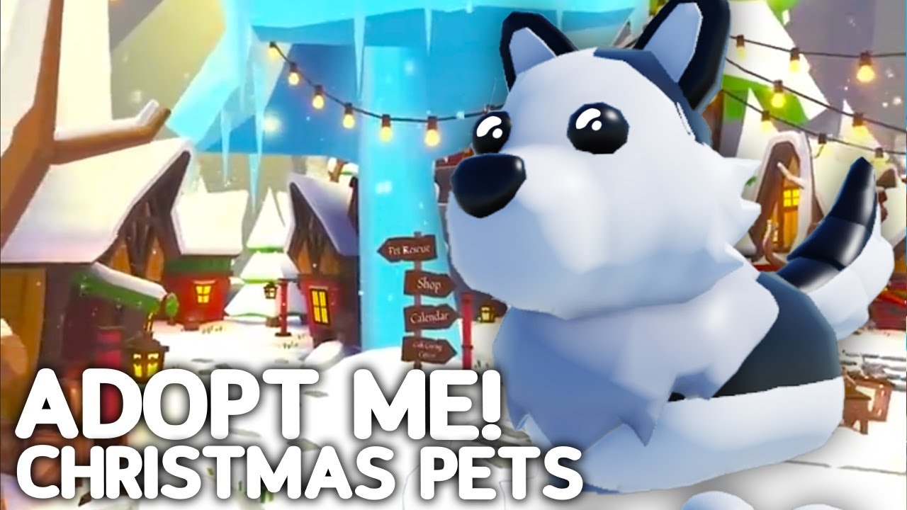 ❄CUTE NAMES FOR THE *NEW* CHRISTMAS PETS IN ADOPT ME 2020!