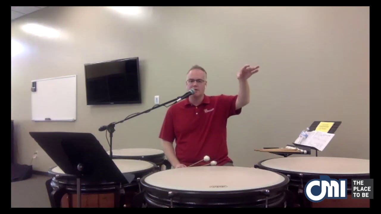 Virtual CMI Timpani Masterclass with Nathan Cole YouTube