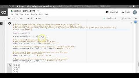 6  Numpy Array Indexing