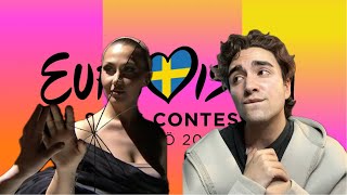 ITALIAN GUY REACTS TO ZORJA with " LIK U OGLEDALU " LIVE | Eurovision 2024, Serbian NS