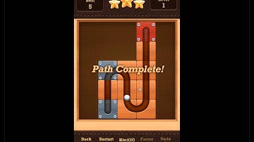 Roll the ball basic c level 1 Walkthrough (3 stars)