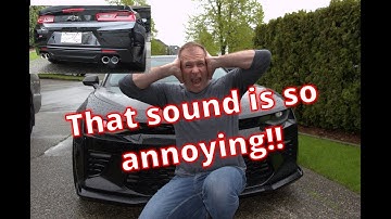 6th Gen Camaro NPP Exhaust Rattle. How to Fix That FOR GOOD! // Ultimate DIY solution.