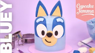 Let's Make a Bluey Cake! Tutorial& How To | Cupcake Jemma