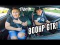 Scaring My Mom In My 800HP GTR!!! *Hilarious*