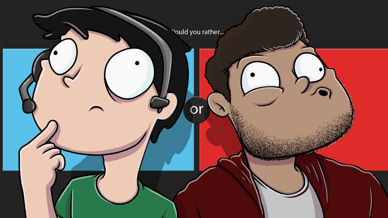 WOULD YOU RATHER CHALLENGE! - Would You Rather w/BasicallyIDoWrk