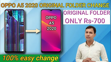 Oppo A5 2020 folder change || OPPO A5 2020 Display Replacement and Disassembly || 100% easy change